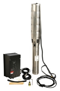 Progarden Pachet Aqua SOLAR 4053 pompa submersibila, 3", solar, 3000W/300V, MPPT, 660L/min, 45m, multietajata apa curata + 14 x SP460M-72H Panou fotovoltaic - Img 6