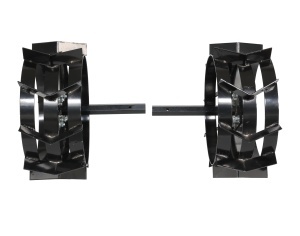 ProGARDEN Set roti metalice 440x180, manicot cu flanse, hex 23mm