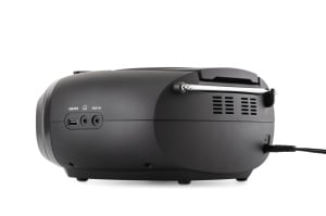 Radiocasetofon stereo cu CD JVC RC-E444B, 4W RMS, Bluetooth, USB, afisaj LCD, ceas, negru - Img 8
