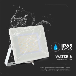 REFLECTOR LED SMD SLIM 100W 115LM/W 4000K IP65 ALB, CIP SAMSUNG - Img 3