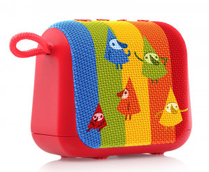 RESIGILAT - Boxa portabila pentru copii GoGEN DECKO TRIO R, 5 W, Bluetooth, IPX6, rosu - Img 2