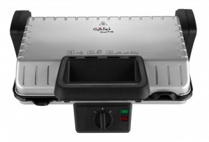 RESIGILAT - Contact grill GALLET CHARTRES GRI660, 1600W, placi detasabile, deschidere la 180 grade - Img 7