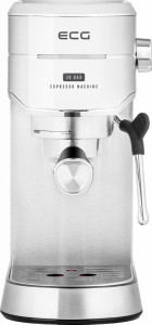 RESIGILAT - Espressor manual ECG ESP 20501, 1450 W,1.25 L, 20 bar, capsule Nespresso, PAD-uri, dispozitiv spumare, otel inoxidabil - Img 2
