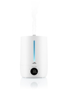RESIGILAT - Umidificator de aer cu ultrasunete 2 in 1 ETA Moisty Smart 2629 0000, 5 litri, 25 W, LCD, aromaterapie, alb - Img 3