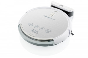 Robot aspirator cu mop ETA Aron 3512 90000, Wi-Fi, baterie Li-Ion 14.4 V, 300 ml, autoincarcare, navigare giroscopica, alb - Img 3