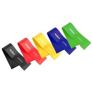 SET 5 BENZI ELASTICE LATEX MINI BAND 2-18KG REBEL ACTIV - Img 2