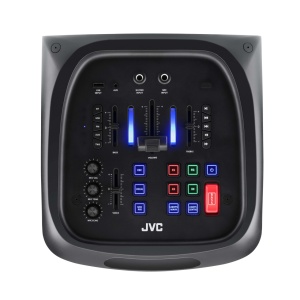 Sistem audio JVC XS-EP624B, 240W (RMS), Bluetooth, USB, Radio FM, Microfon, AUX IN, Intrare chitara, Negru - Img 6