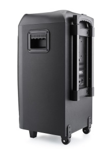 Sistem audio portabil JVC XS-EP514B, 150W (RMS), Acumulator 11.1 V/4 Ah (16 h), Bluetooth, USB, Radio FM, Microfon, AUX IN, Intrare chitara - Img 8