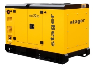 Stager YDY22S3 Generator insonorizat 22kVA, 29A, 1500rpm, trifazat, diesel - Img 5
