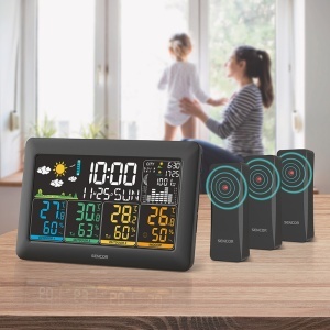 STATIE METEO 3 SENZORI WIRELESS SWS 6300 SENCOR - Img 9