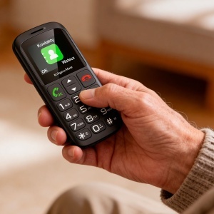 TELEFON GSM SENIORI BUTON SOS KRUGER&MATZ - Img 4