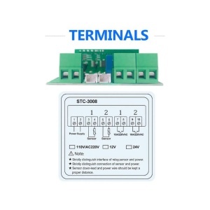 TERMOSTAT 230V STC-3008 - Img 4