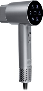 Uscator de par ECG HS 6000AI Sonica Moonstone, 1600W, motor BLDC 110.000 rpm, ionizare, 5 trepte temperatura, gri metalizat - Img 5