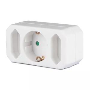 ADAPTOR 3 PRIZE 1X16A 2x2.5A MAX 3500W - Img 5