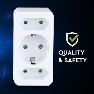 ADAPTOR 3 PRIZE 2X2.5A SI 1X16A MAX 3680W - Img 7