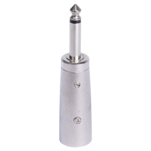 ADAPTOR XLR TATA - JACK 6.35 TATA MONO METAL - Img 4