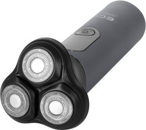 Aparat de ras electric ECG ZH 3000, 3 capete de ras flexibile, utilizare umeda si uscata, acumulator Li-Ion 3.7 V / 600 mAh, IPX 7, gri metalizat - Img 3