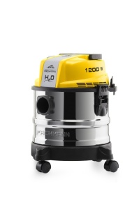 Aspirator multifunctional ETA Fachmann 4211 90000, 1200W, 15 litri, aspirare uscata si umeda, functie de suflare, negru/galben - Img 2