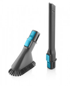 Aspirator vertical 2 in 1 ETA Fenix 1233 90000, baterie Li-Ion 25.2 V / 2200 mAh, recipient 0.6 l, gri cu albastru - Img 15