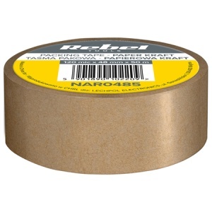BANDA ADEZIVA AMBALARE KRAFT 120 MIC X 48MM X 50M REBEL - Img 1
