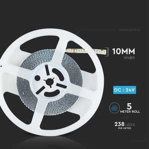 BANDA LED SMD2835 24V 4000K IP20 5M - Img 12