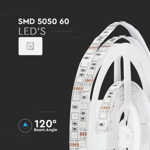 BANDA LED SMD5050 60LED/M RGB IP20 5M - Img 9