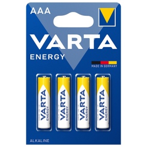 BATERIE ALCALINA ENERGY LR03 BL 4 BUC VARTA - Img 1