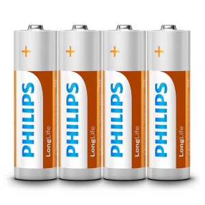 BATERIE LONGLIFE R6 AA FOLIE 4 BUC PHILIPS - Img 2