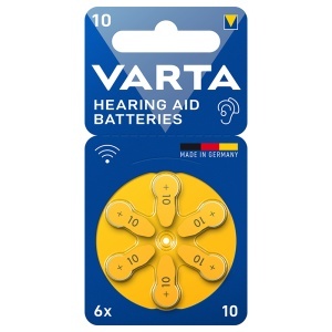 BATERII AUDITIVE 10 BLISTER 6 VARTA - Img 2