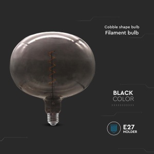 BEC FILAMENT LED 4W E27 STICLA NEAGRA - Img 5