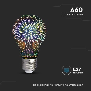 BEC LED ST64 E27 3W CU FILAMENT 3000K ALB CALD MODEL 3D - Img 5