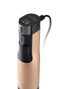 Blender de mana ETA Mano 3219 90020, 1000 W, 9 viteze, afisaj LCD, negru-auriu - Img 6