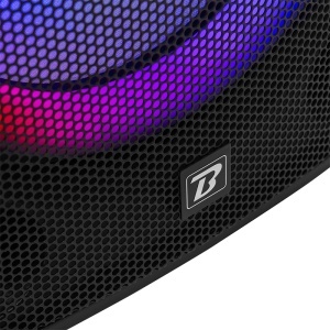 BOXA ACTIVA 250W RMS 2X15"/38CM + TWEETER 1.75" CU BT/USB/SD/FM - Img 14