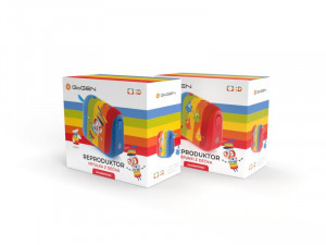 Boxa portabila pentru copii GoGEN DECKO TRIO B, 5 W, Bluetooth, IPX6, albastru - Img 8