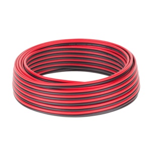 CABLU DIFUZOR CCA 2X0.75MM ROSU/NEGRU 10M - Img 2