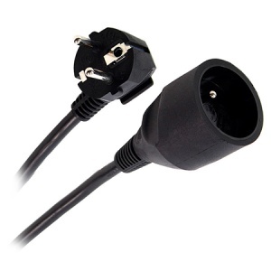 CABLU EXTENSIE(CUPLA) 20M (3GX1.5MM) - NEGRU
