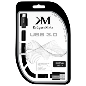 CABLU USB 3.0 TATA - USB TATA TIP C 1.0M KRUGER&MATZ - Img 4