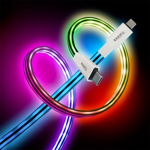 CABLU USB-C - USB-C FAST CHARGE 1M ILUMINAT LED - Img 4