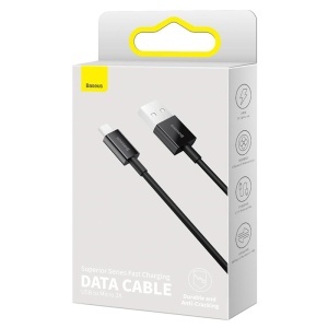 CABLU USB - MICROUSB 2A 10W 2M BASEUS - NEGRU - Img 6