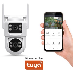 CAMERA WIFI CONNECT C120 4+4MPX TUYA KRUGER&MATZ - Img 12