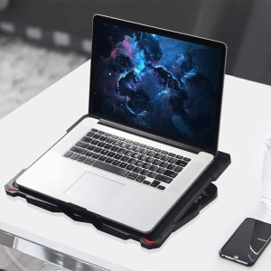 COOLING PAD LAPTOP 5 FANS 2 USB PLATINET - Img 10