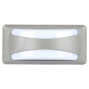 CORP ILUMINAT EXTERIOR 12W IP65 3000K ALB CALD