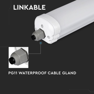 CORP ILUMINAT LED 120CM 24W 4000K 160LM/W IP65 - Img 14