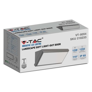 CORP ILUMINAT LED 12W IP65 6400K ALB RECE - Img 5