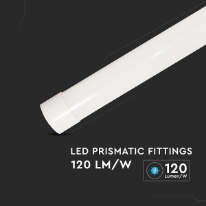 CORP ILUMINAT LED 20W 60CM 120LM/W 6500K ALB RECE - Img 7
