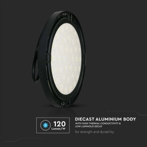 CORP ILUMINAT LED HIGHBAY 200W 6500K ALB RECE - Img 7