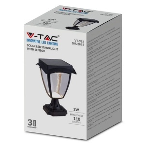 CORP ILUMINAT LED SOLAR 2W 3000K + 6000K IP65 - Img 3
