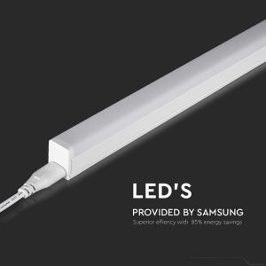 CORP ILUMINAT LED T5 16W 120CM 4000K ALB NEUTRU CIP SAMSUNG - Img 3