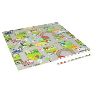 COVORAS EDUCATIV PUZZLE 120X120CM MASINI REBEL - Img 4