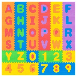 COVORAS EDUCATIV PUZZLE 180X180CM ALFABET REBEL - Img 2